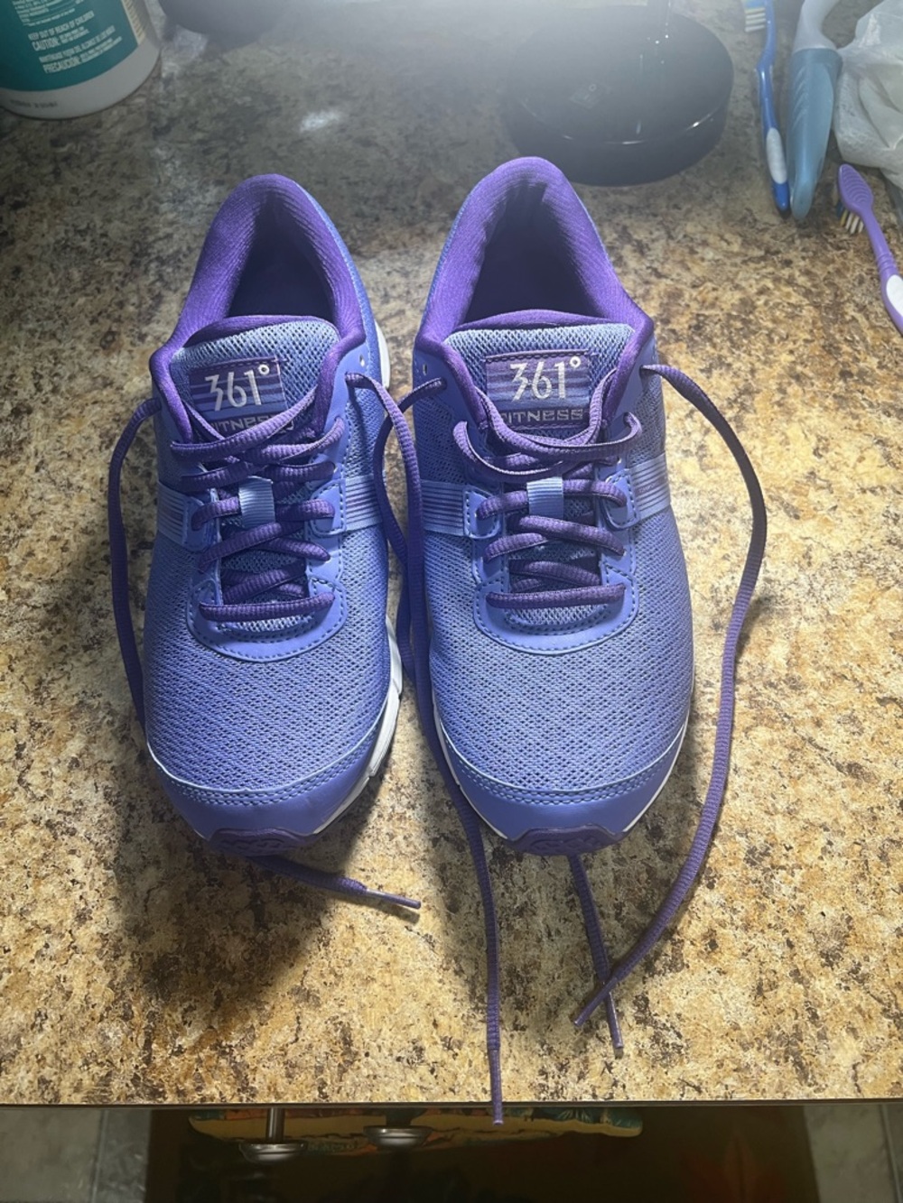 Men’s 361 Purple/Lilac Fitness Sneakers - Lightweight Comfort